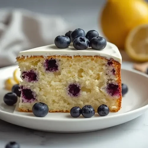 Lemon Blueberry Cake recipe