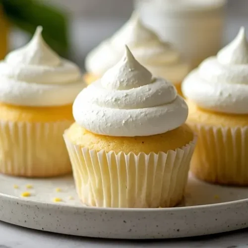 Lemon Meringue Inspired Cupcakes recipe