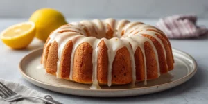 Bright Lemon Poppy Seed Cake with fresh citrus flavor