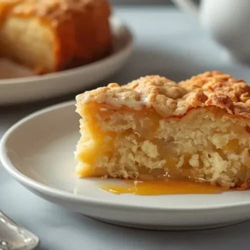 Peach Cobbler Cake recipe