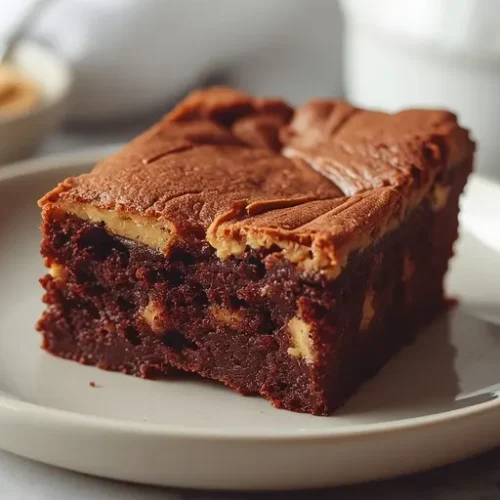Peanut Butter Brownies recipe