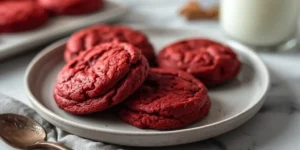 Soft Red Velvet Cookies Recipe