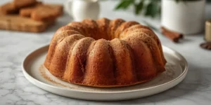 Cozy Snickerdoodle Cake with warm cinnamon sugar flavor