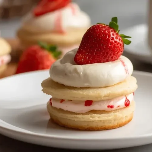 strawberry shortcake cookie cupcakes recipe