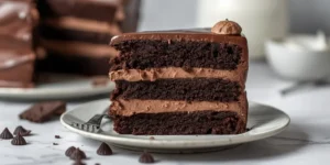 Rich Triple Chocolate Cake