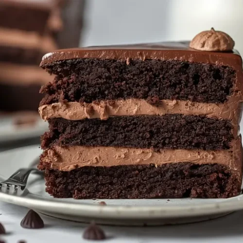 Triple Chocolate Cake recipe