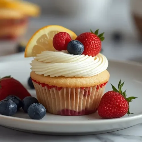 vanilla berry brunch cupcakes recipe