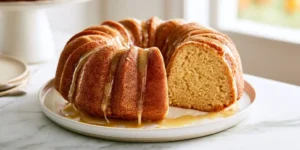 Fluffy Maple Cinnamon Cake with Warm Spice