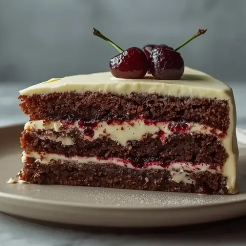 Black Forest Cherry Layer Cake recipe