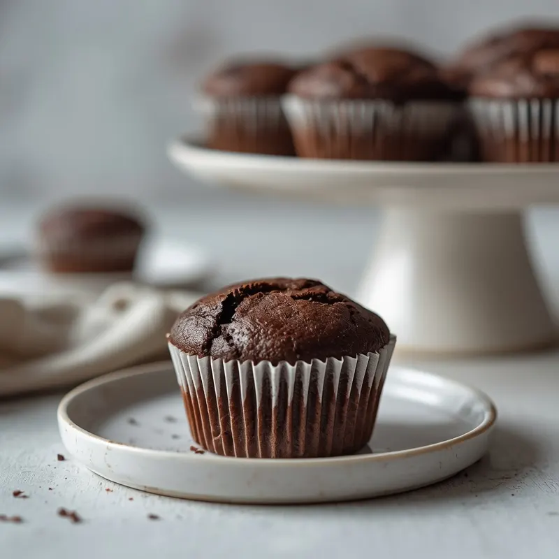 Fudgy Brownie Muffins with Rich Chocolate Flavor