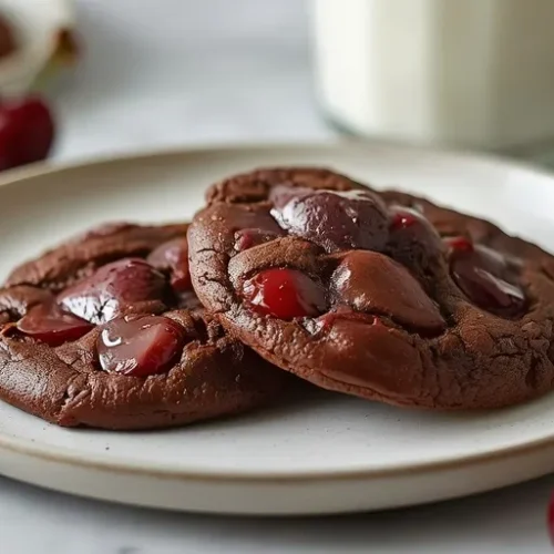 Cherry Chocolate Cookies recipe