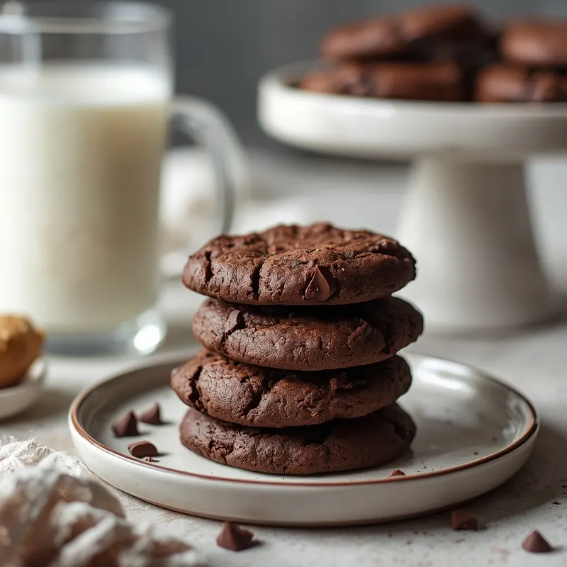Soft Chocolate Peanut Butter Cookies with Rich Flavor Soft Chocolate Peanut Butter Cookies with Rich Flavor