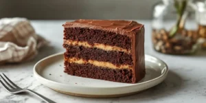 Decadent Chocolate Peanut Butter Layer Cake for special occasions