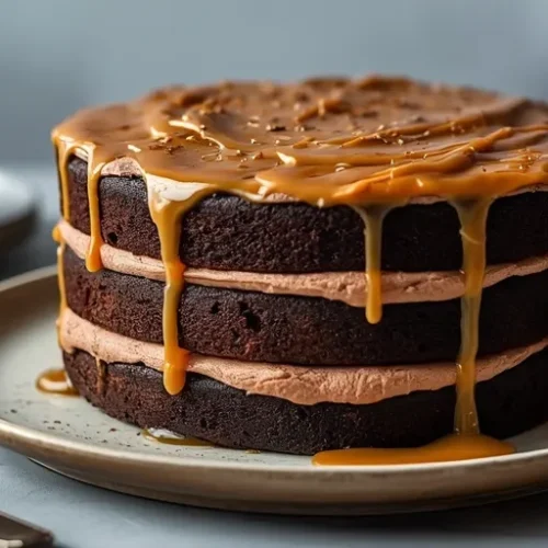 Chocolate Salted Caramel Cake recipe