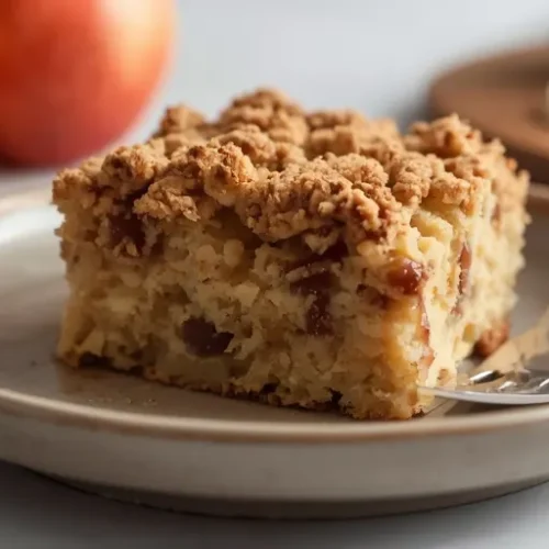Cinnamon Apple Crumb Coffee Cake recipe