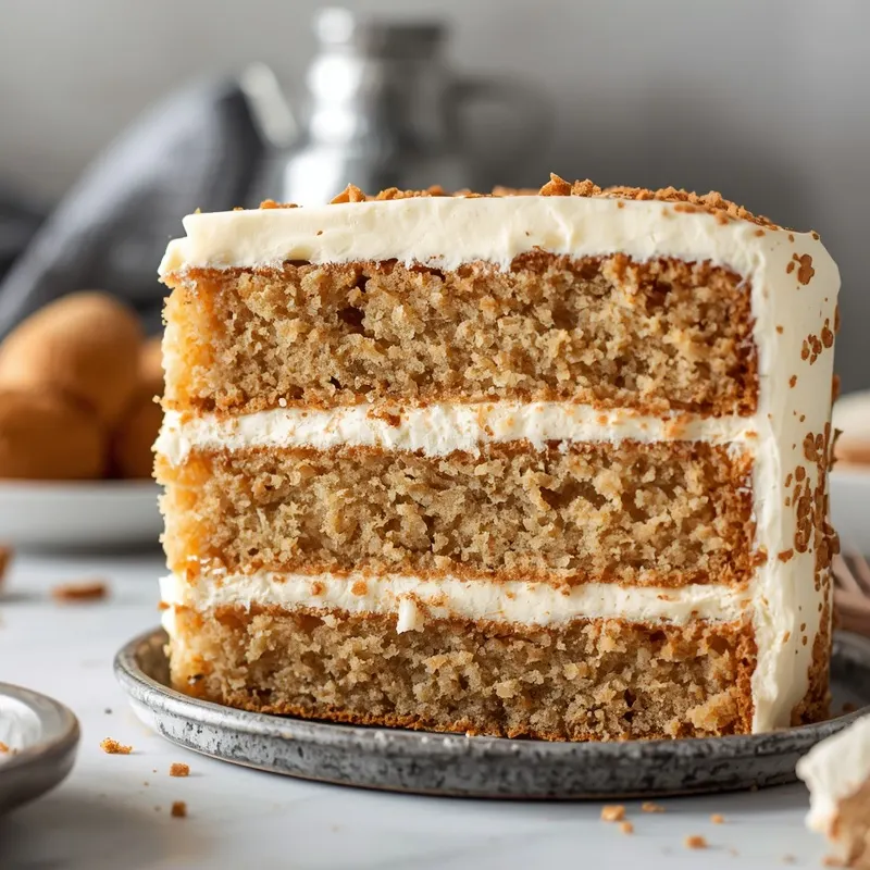 Soft Cinnamon Snickerdoodle Layer Cake with creamy frosting Soft Cinnamon Snickerdoodle Layer Cake with creamy frosting