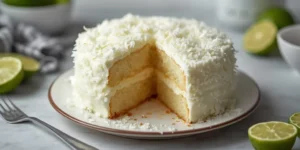 Fluffy Coconut Lime Cake for Tropical Celebrations