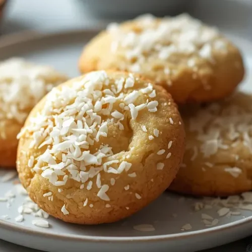 Coconut Sugar Cookies recipe