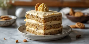 Soft Cookie Butter Birthday Cake
