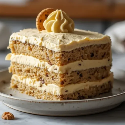 Cookie Butter Birthday Cake recipe