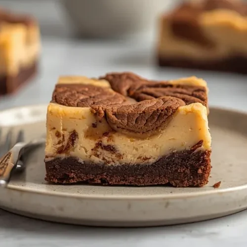 Cookie Butter Cheesecake Brownies recipe