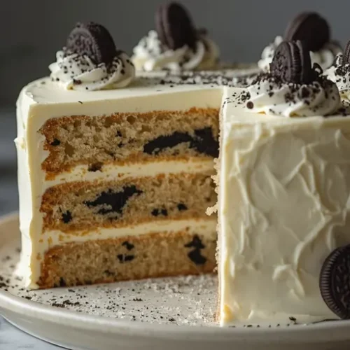 Cookies and Cream Birthday Cake recipe