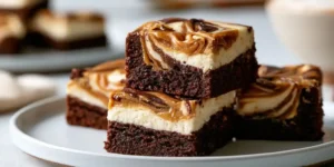 Creamy Cookie Butter Cheesecake Brownies