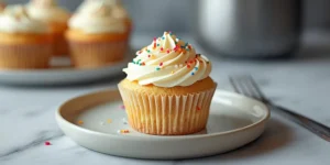 Cheerful Homemade Funfetti Cupcakes for birthday celebrations