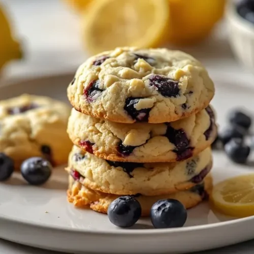 Lemon Blueberry Cookies recipe