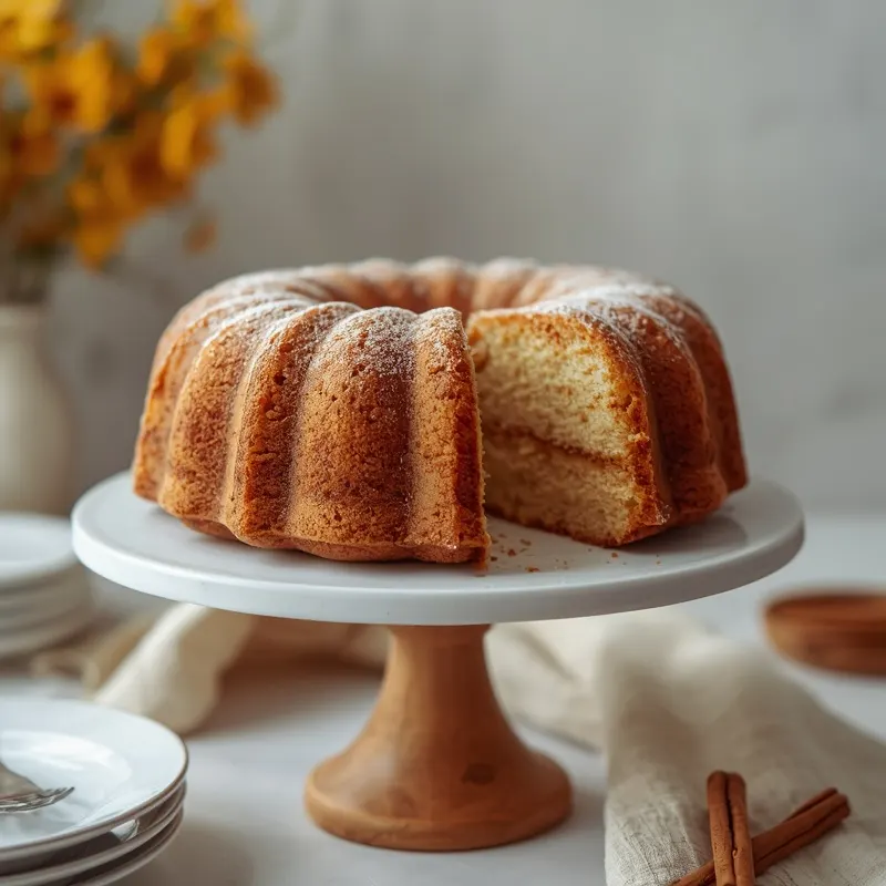 Fluffy Maple Cinnamon Cake with Warm Spice Fluffy Maple Cinnamon Cake with Warm Spice