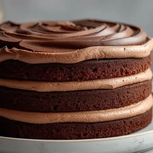 Mocha Espresso Layer Cake recipe