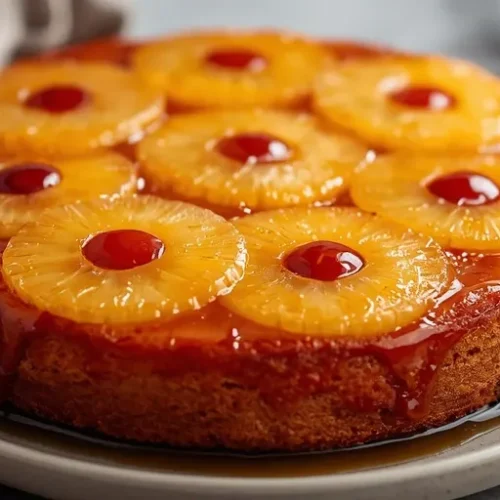 Pineapple Upside Down Cake recipe
