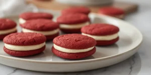 Creamy Red Velvet Cream Cheese Cookies
