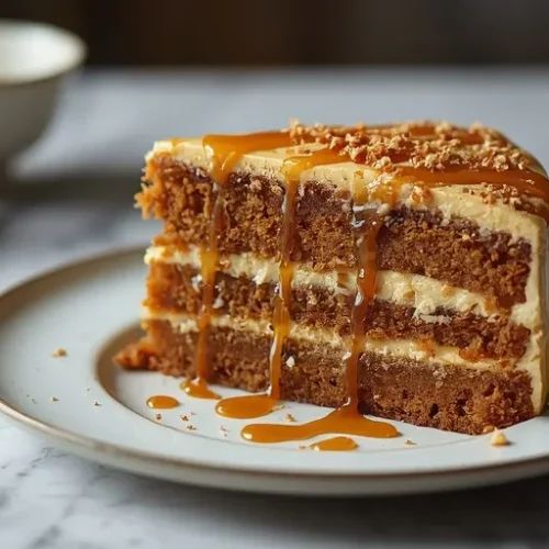 Salted Caramel Cake recipe