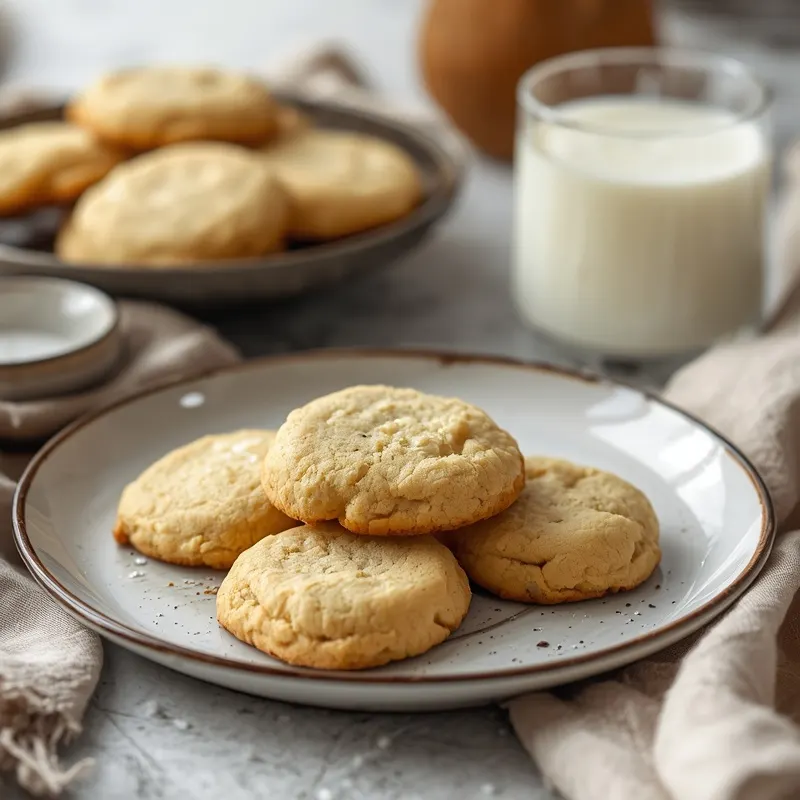 Soft Vanilla Cookies with Buttery Flavor Soft Vanilla Cookies with Buttery Flavor