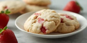 Soft Strawberry Sugar Cookies with Sweet Berry Flavor