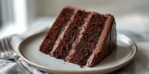 Creamy Triple Chocolate Ganache Cake