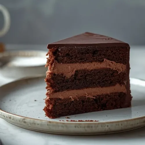 Triple Chocolate Truffle Cake recipe