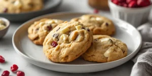 Soft White Chocolate Cranberry Cookies with Sweet Berry Flavor