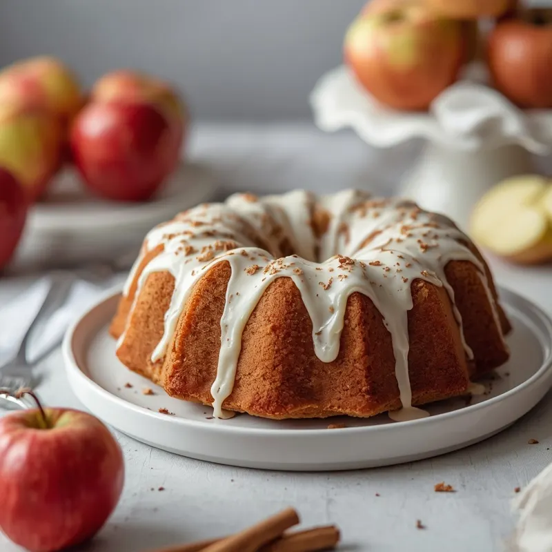 Soft Apple Cinnamon Cake with Warm Spice Flavor Soft Apple Cinnamon Cake with Warm Spice Flavor