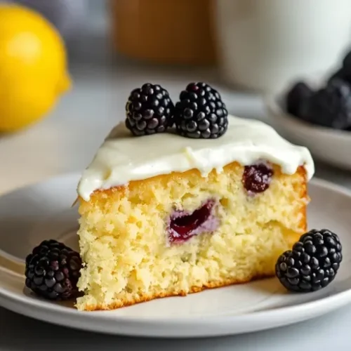 Blackberry Lemon Cake recipe