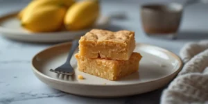 Rich Blondies with Buttery Golden Centers