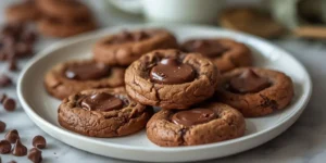 Rich Brookie Cookies with Gooey Chocolate Centers