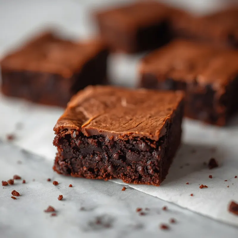 Rich Brown Butter Brownies with Fudgy Centers