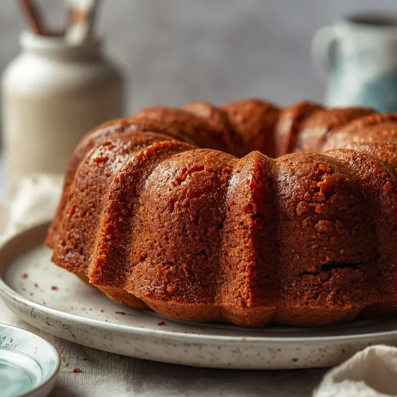 Golden Brown Sugar Pound Cake