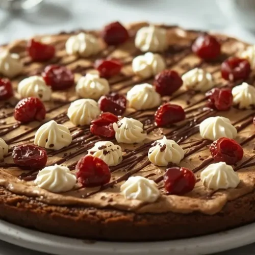 Brownie Dessert Pizza recipe
