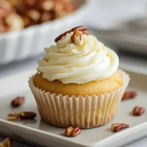 Butter Pecan Cupcakes recipe