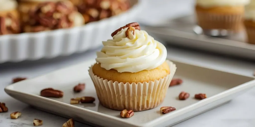 Butter Pecan Cupcakes recipe