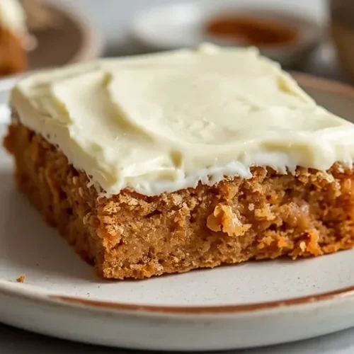 Carrot Cake Bars with Cream Cheese recipe
