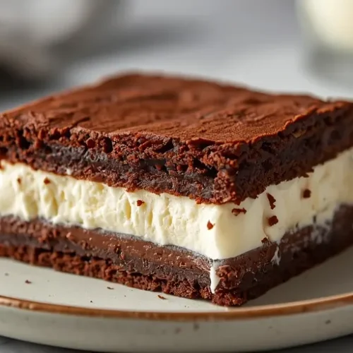 Chocolate Brownie Ice Cream Sandwiches recipe